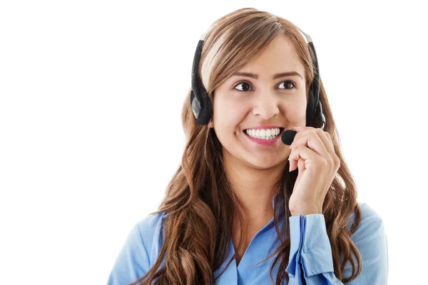 Call center operator — Stock Photo, Image