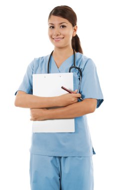 kadın sağlık işçisi