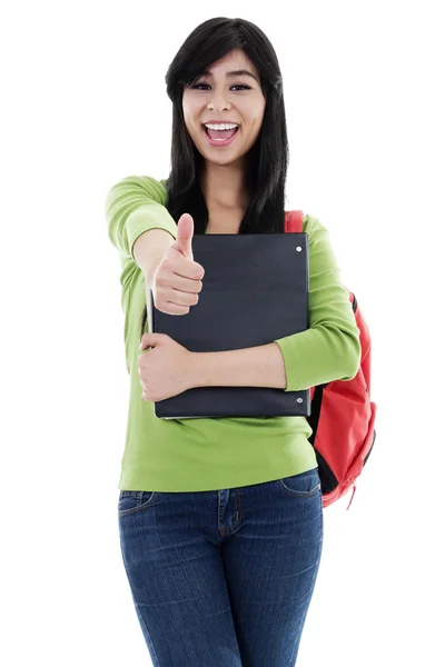 Estudante feminina — Fotografia de Stock