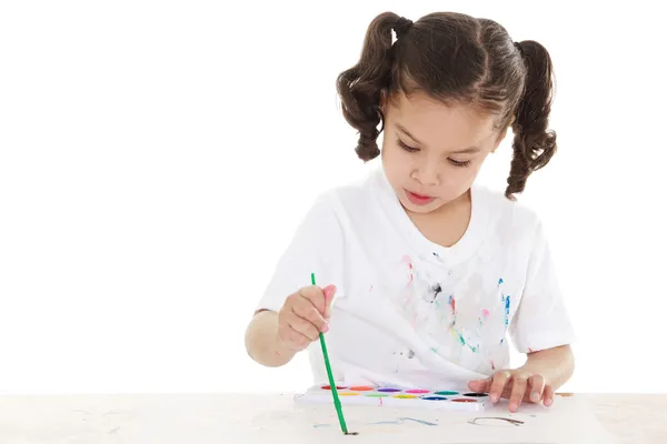 Unordentliche Vorschulkinder — Stockfoto