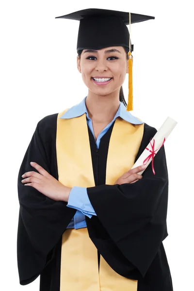 Licenciatura feminina — Fotografia de Stock