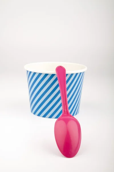 Spoon and bowl — Stock Photo, Image