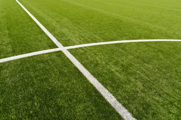 Soccer field — Stock Photo, Image