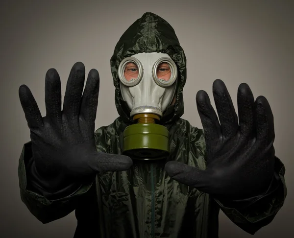 Gaz maskesi — Stok fotoğraf