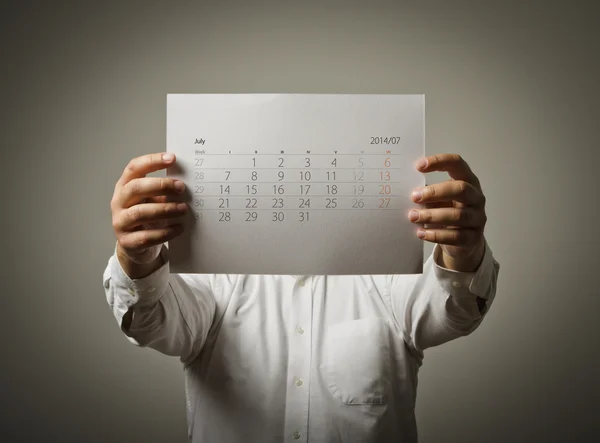 Liste des calendriers juillet — Photo