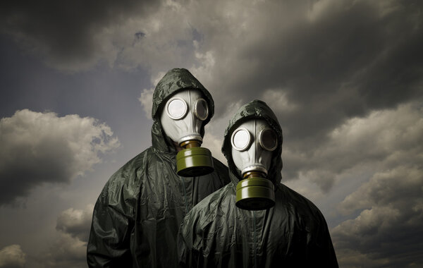 Адам и Ева. Маски для газа
.