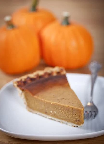 Torta de abóbora — Fotografia de Stock