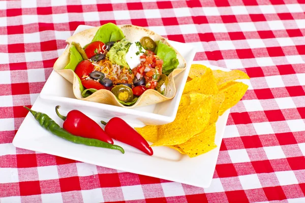 Taco-Salat — Stockfoto