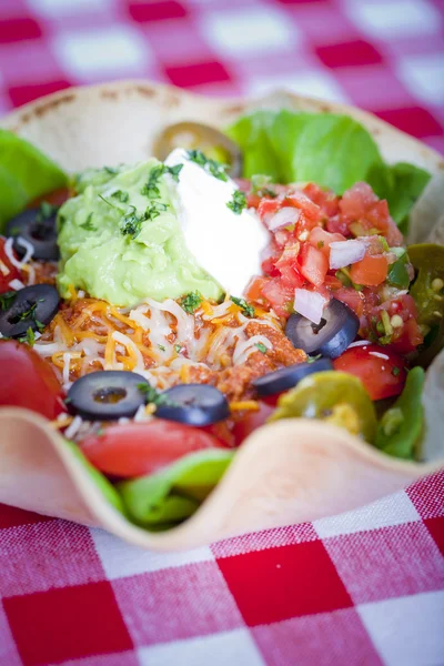 Salada de taco — Fotografia de Stock