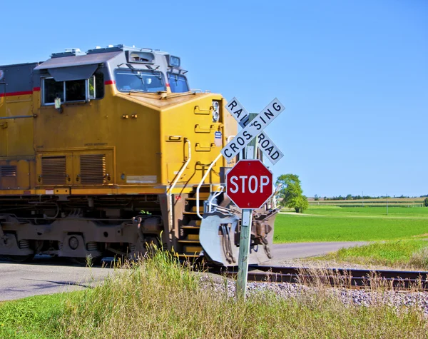 Speeding train — Stock Photo, Image