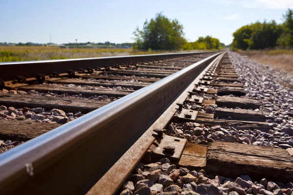 Railroad tracks — Stock Photo, Image