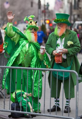 St. Patrick's Day Parade New York 2013 clipart