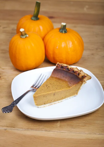 Pumpkin pie — Stock Photo, Image