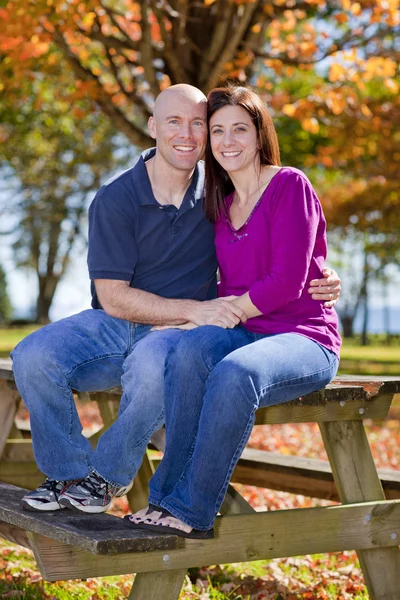 Счастливая пара — стоковое фото