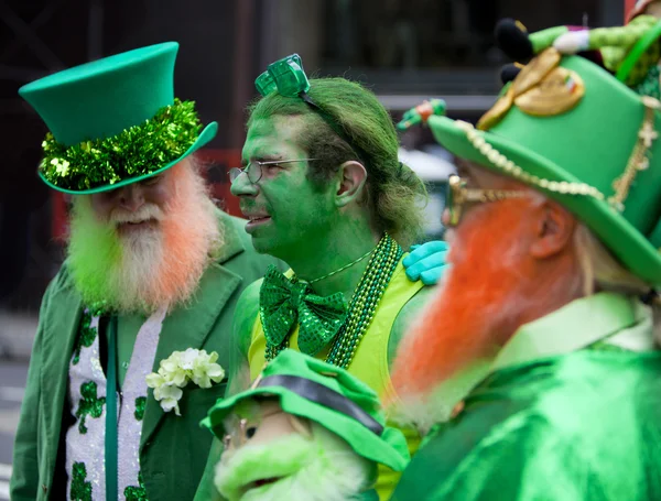 聖 Patrick の日パレード ニューヨーク 2013 — ストック写真