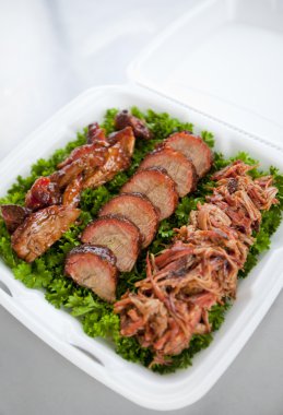 Barbekü domuz eti popo