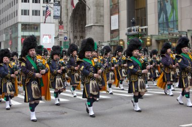 St Patrick'ın günü yürüyüşü