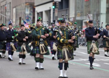 St Patrick'ın günü yürüyüşü
