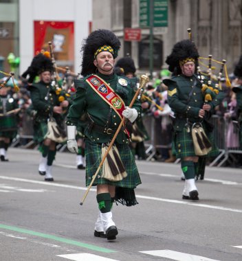 St Patrick'ın günü yürüyüşü