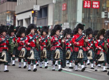 St Patrick'ın günü yürüyüşü