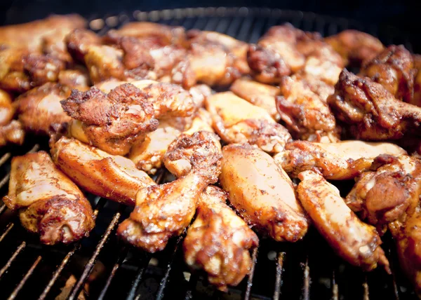 BBQ csirkeszárny — Stock Fotó