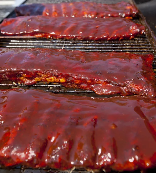 Bbq kaburgaları — Stok fotoğraf