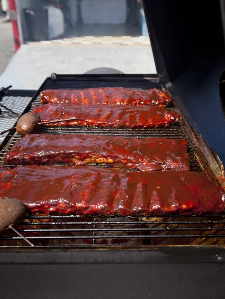 Bbq kaburgaları — Stok fotoğraf