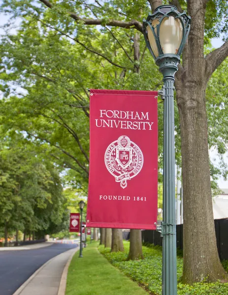 Fordham universität — Stockfoto