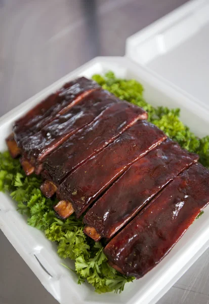 BBQ ribs — Stock Photo, Image