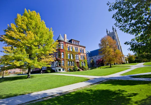 Fall buildings — Stock Photo, Image