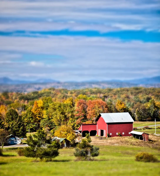 New england gård — Stockfoto