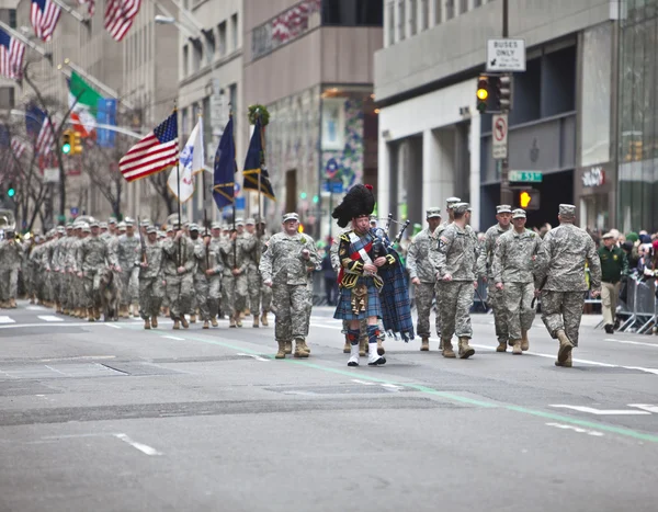 Parade zum Patrick 's Day — Stockfoto