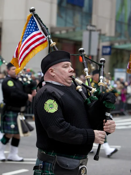 St. Patrick napi felvonuláson — Stock Fotó