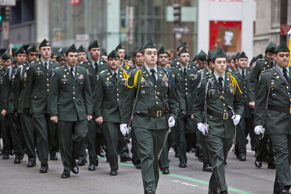 Парад в честь дня Святого Патрика

