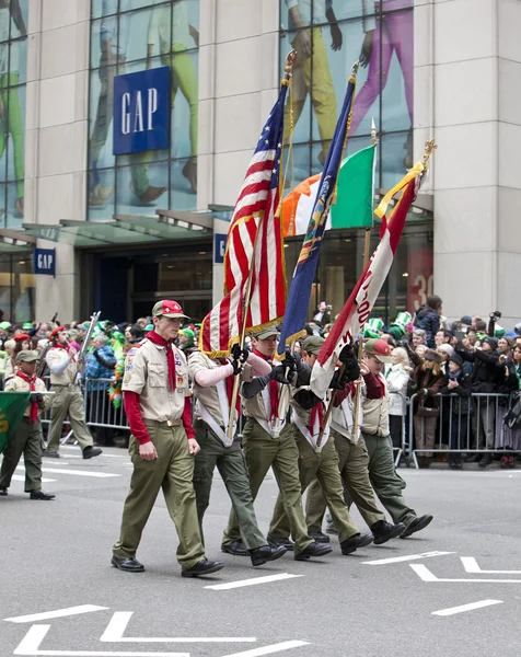 Desfile do Dia de São Patrício — Fotografia de Stock