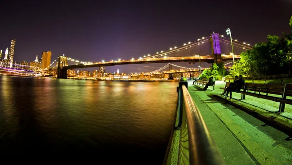 브루클린 다리 — 스톡 사진