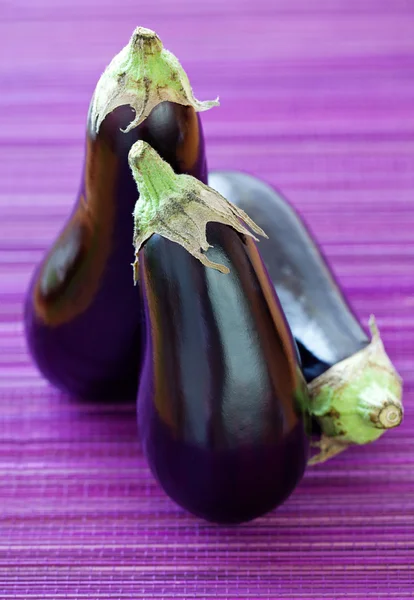 Äggplantor — Stockfoto