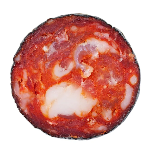 Geräucherte Salami — Stockfoto