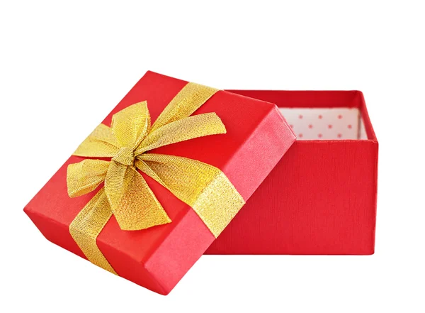 Gift red box — Stock Photo, Image