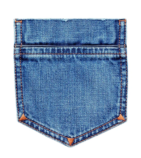 Jeans pocket. — Stock Photo, Image