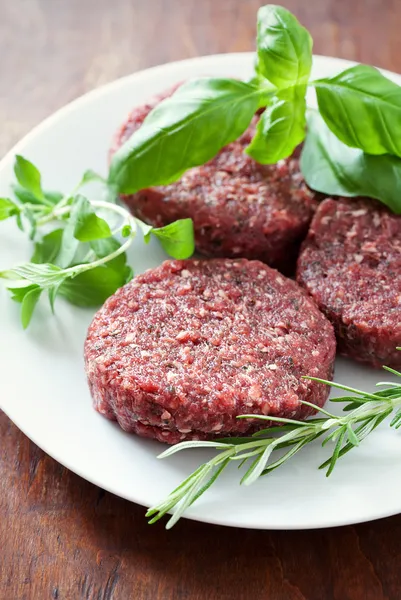 ham sığır eti hamburger