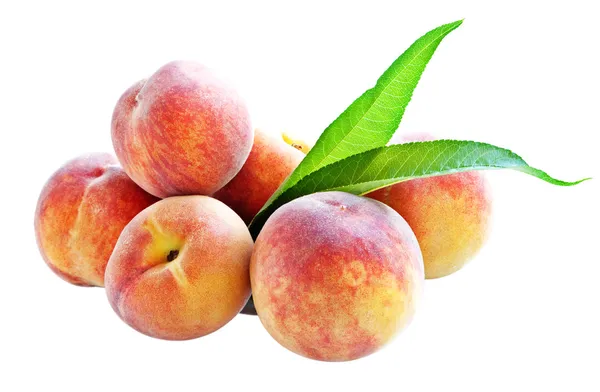 Ripe peaches — Stock Photo, Image