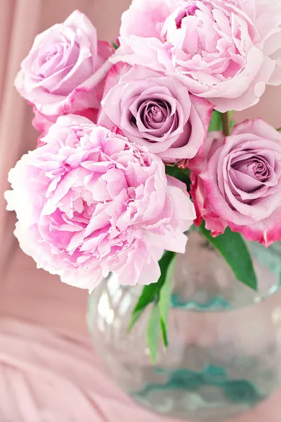 Roze bloemen. — Stockfoto