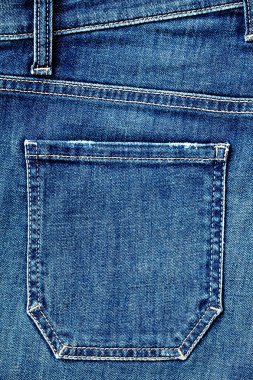 Mavi jeans arka plan .