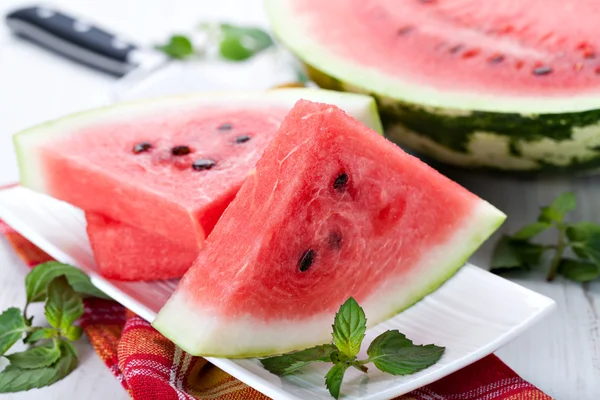 Watermelon slices — Stock Photo, Image