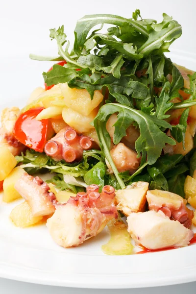 Salad of octopus — Stock Photo, Image