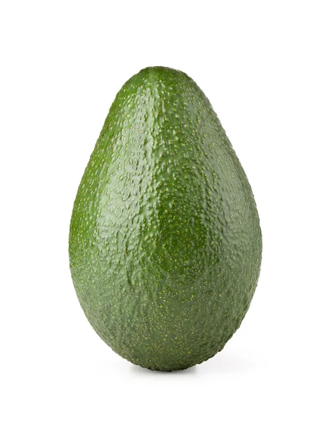 Avocado isolato su bianco — Foto Stock