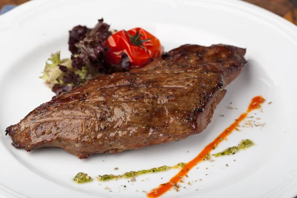 Grilovaný steak — Stock fotografie