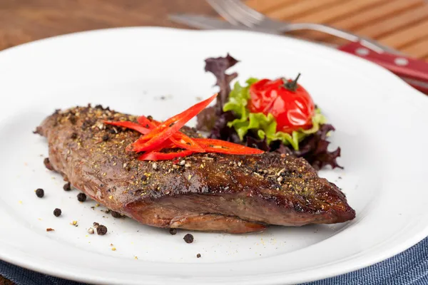 Steak vom Grill — Stockfoto