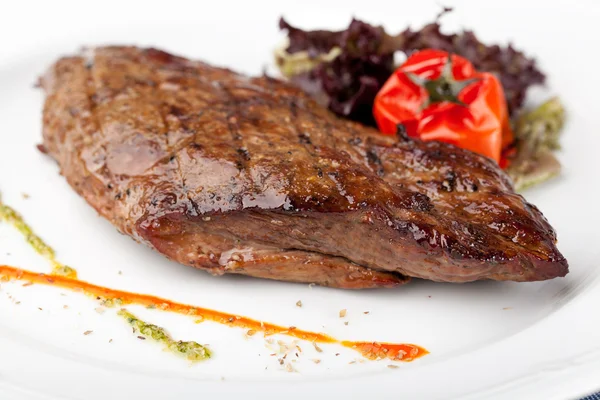 Steak vom Grill — Stockfoto